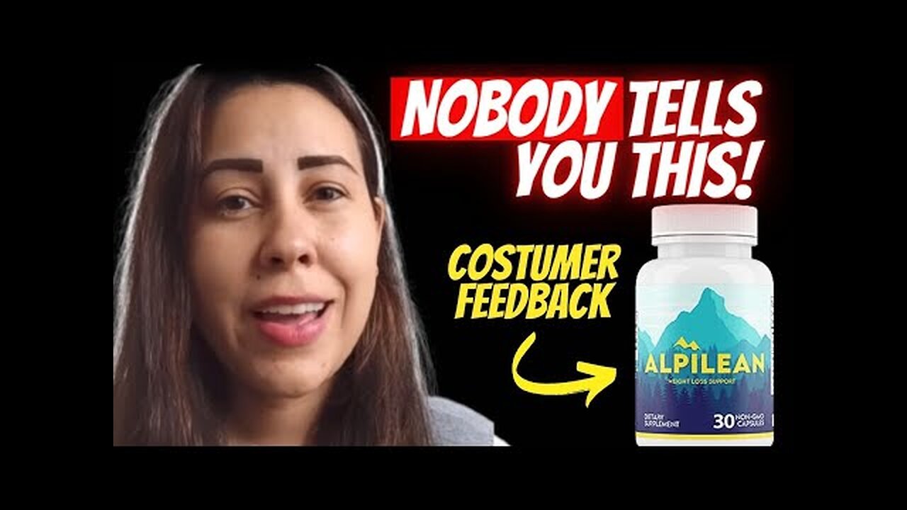 ALPILEAN 2023 - ⚠️ (2023 WARNING !!) ⚠️ - Alpilean Review - Alpilean Weight Loss Supplement Review