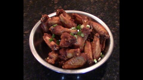 Fancy chicken wings.