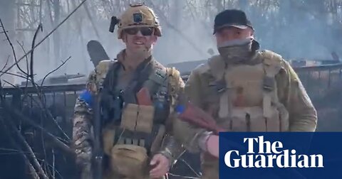 US Voluntier Soldiers Appeir In Ukraine Fortline Footage