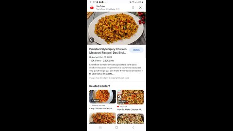 CHICKEN MACARONI