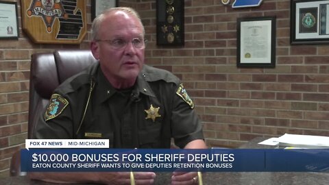 Eaton County Sheriff wants to give deputies $10,000 bonuses to retain and attract employees