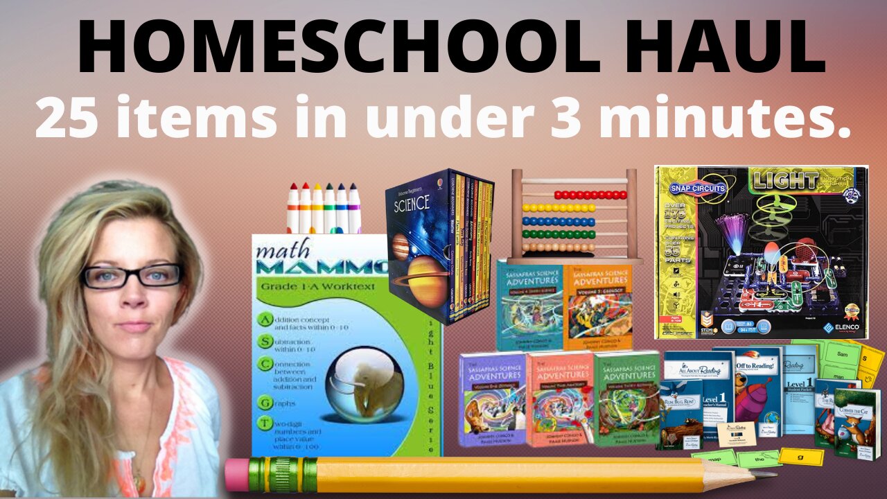 Homeschooling HAUL Curriculum and Supplies From Amazon