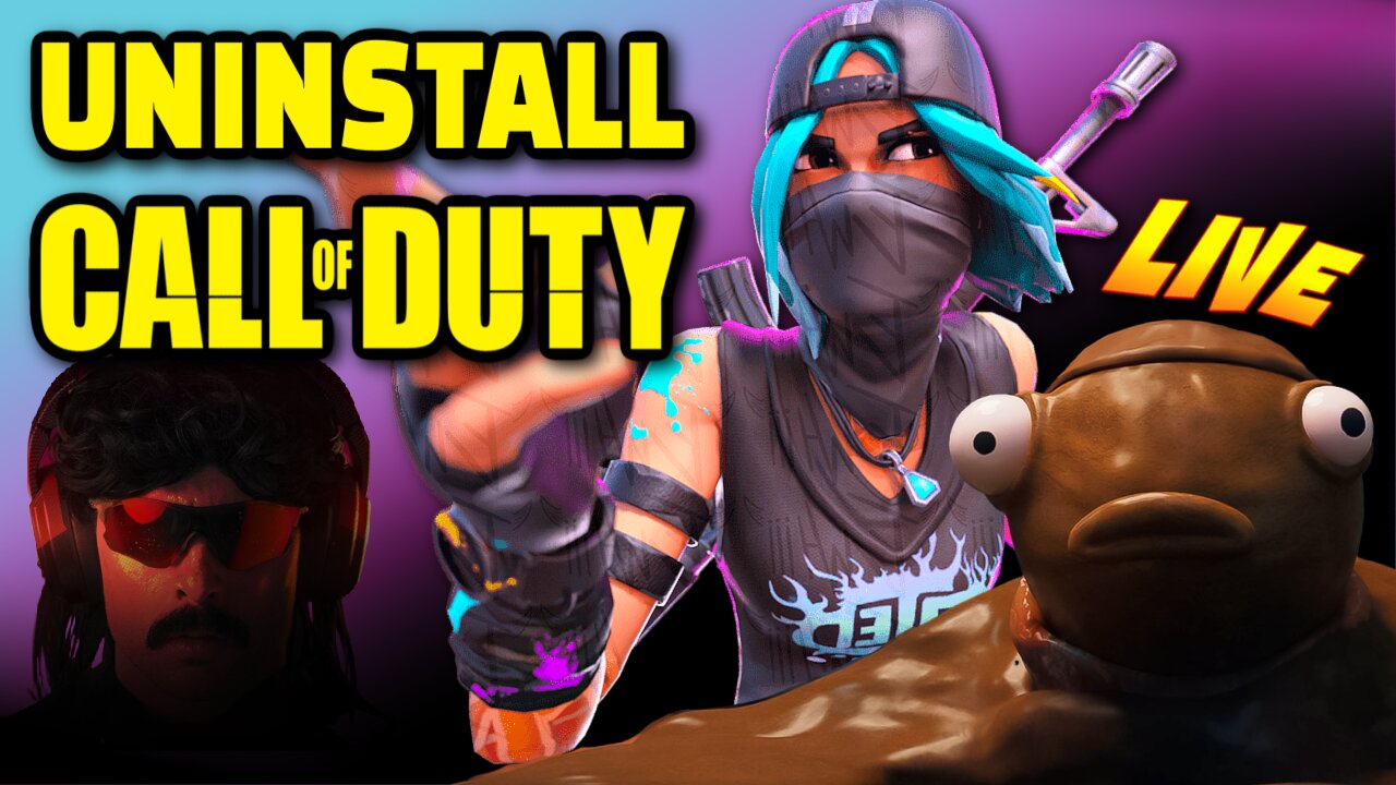 Suffering Saturday | UNINSTALL COD | #fortnite