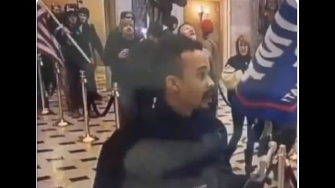 CAPITOL FALSE FLAG! Rioting was all AntiFa & BLM Dressed as MAGA Protesters!