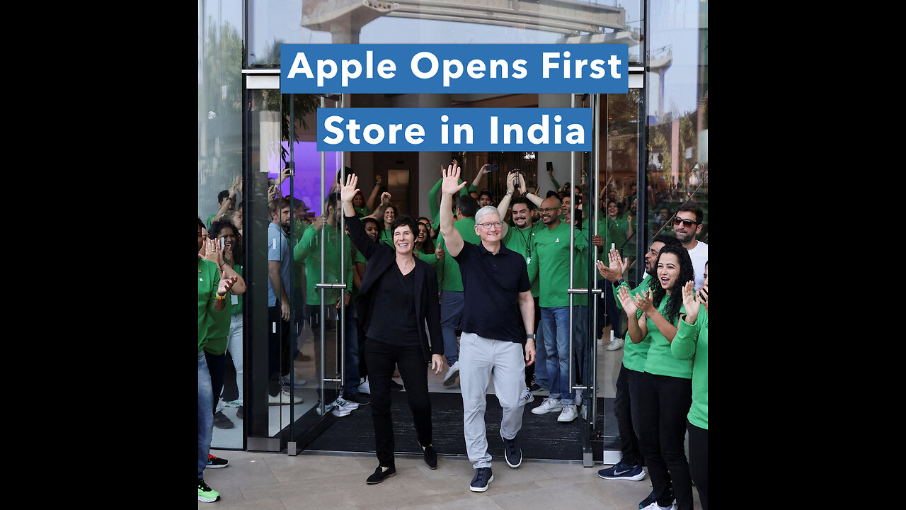 Apple Inc. opened its first flagship store in India April 19, 2023