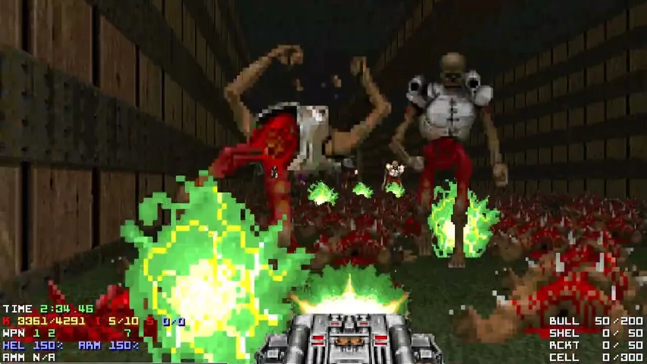 Doom 2 Grindfest Level 3 UV Max in 7:09