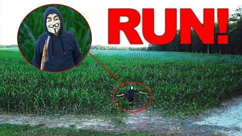 you won't believe what my drone caught on camera at this haunted cornfield!