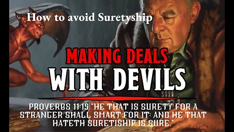 How biblical suretyship is dangerous TODAY