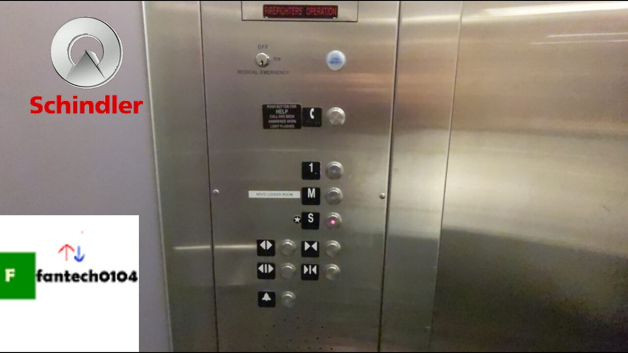 Schindler 330A Hydraulic Elevator @ Copley Place Mall - Boston, Massachusetts