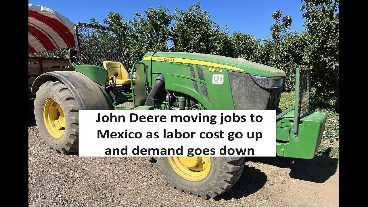 John Deere layoffs jobs going to Mexico