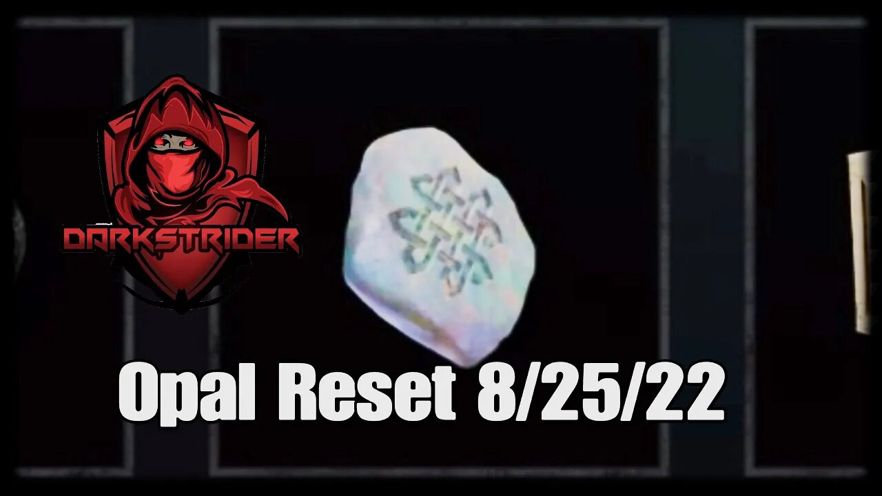 Assassin's Creed Valhalla- Opal Reset 8/25/22