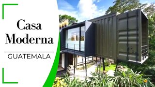 😱Incrível Casas Modernas e Mobiliadas Feitas de Container