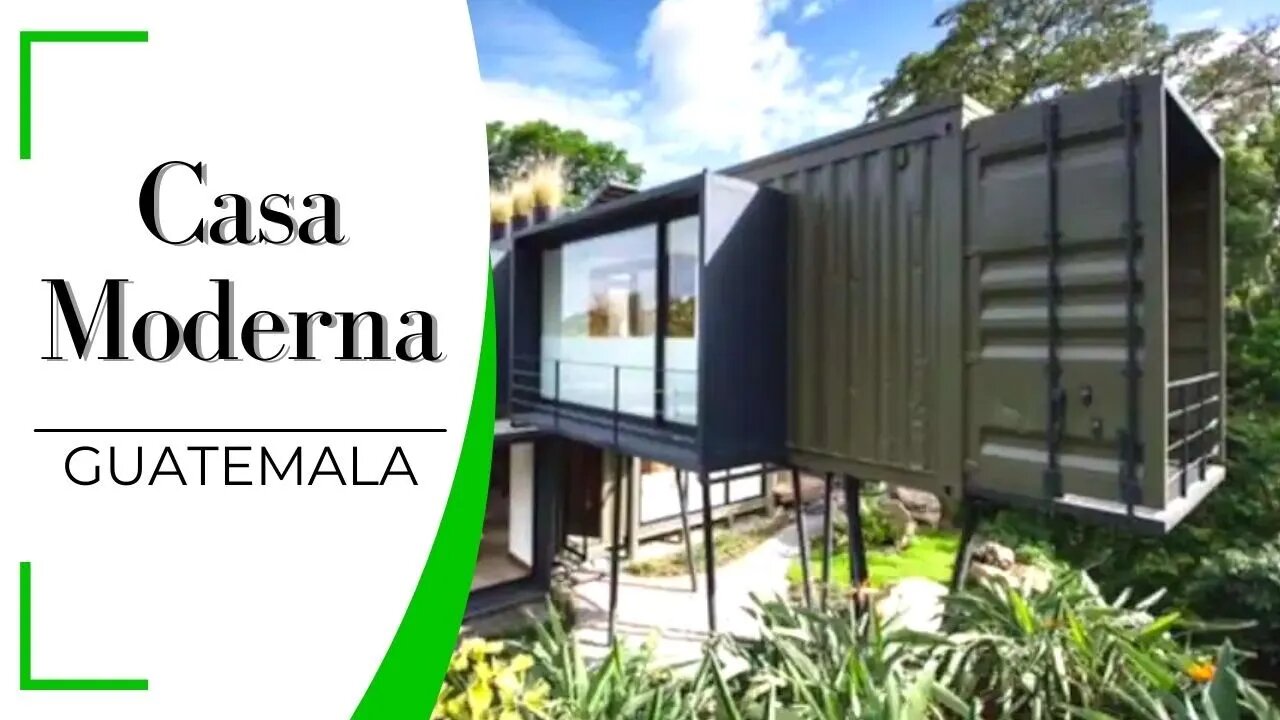 😱Incrível Casas Modernas e Mobiliadas Feitas de Container