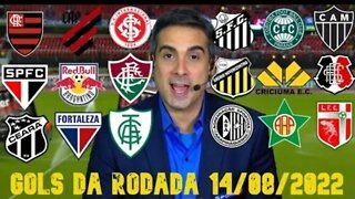 TODOS OS GOLS DESTE DOMINGO 14/08/2022 | GOLS DO FANTÁSTICO COMPLETO 14/08/2022, GOLS DO BRASILEIRÃO