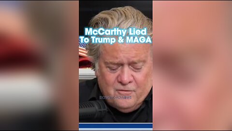 Steve Bannon: McCarthy Promised & Didn't Deliver, He Lied To Trump & MAGA - 10/3/23