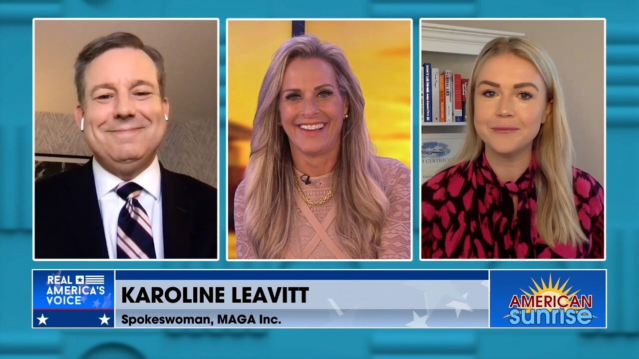 Karoline Leavitt BLASTS The Leftist Media’s Hypocrisy