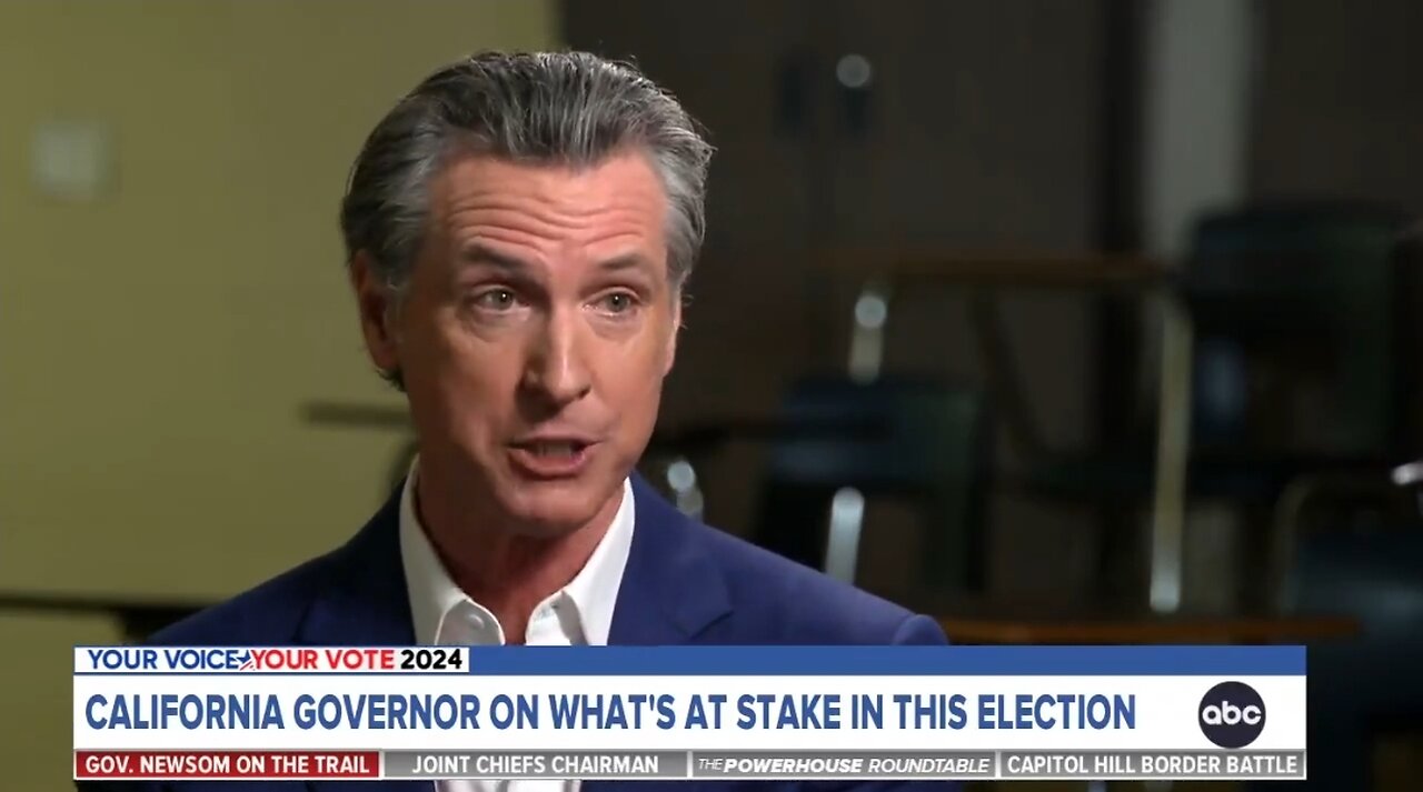 Gov Gavin Newsom Claims Biden's Economy Is Booming