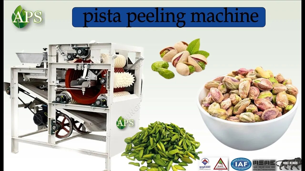 Pistachio Skin Peeling Machine 9409150555