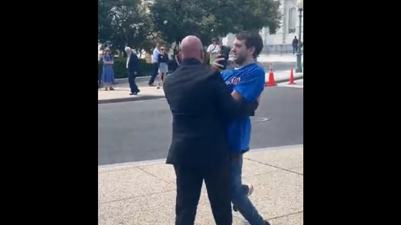 Rep Clay Higgins Shows How To Handle A Left-WIng Activist