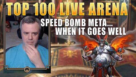 Top 100 Live Arena - Speed Bomb Meta... When It Goes Well || Raid: Shadow Legends