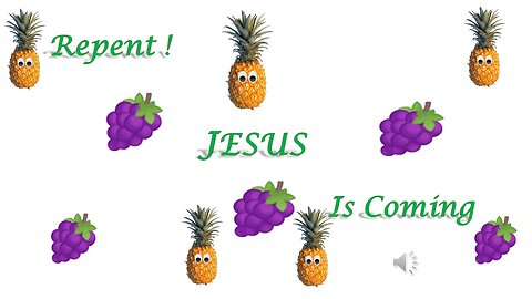 REPENT JESUS IS COMING