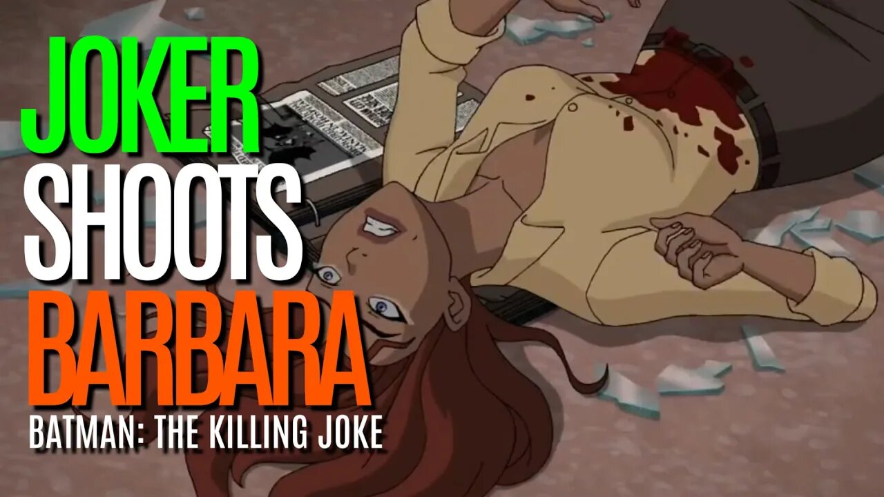 Joker BRUTALLY Paralyzes Barbara Gordon | Batman The Killing Joke