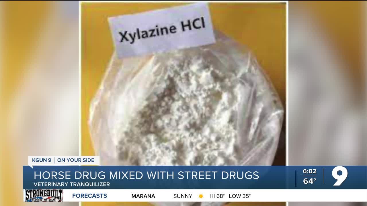 Dealers mix horse tranquilizer into street drugs