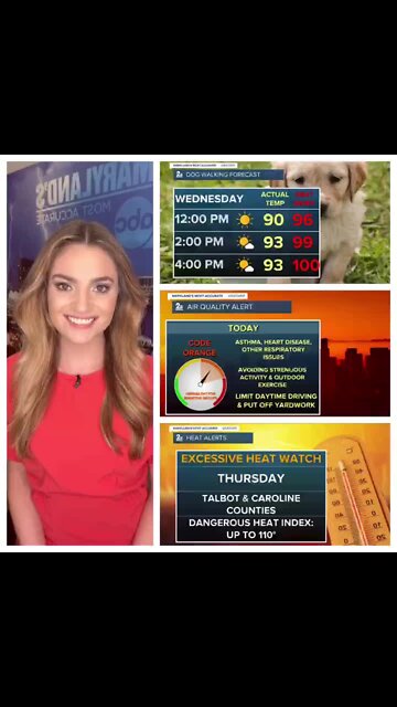 Stevie's Scoop: Sunny & Steamy Today