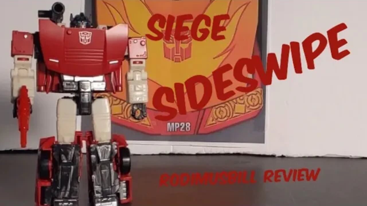 Transformers Siege SIDESWIPE Deluxe War For Cybertron Review (Wave 1)