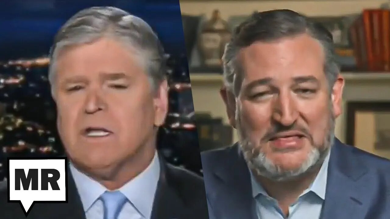 Trump's Best Boy Hannity Tricks Ted Cruz Into Calling DeSantis A Human Trafficker