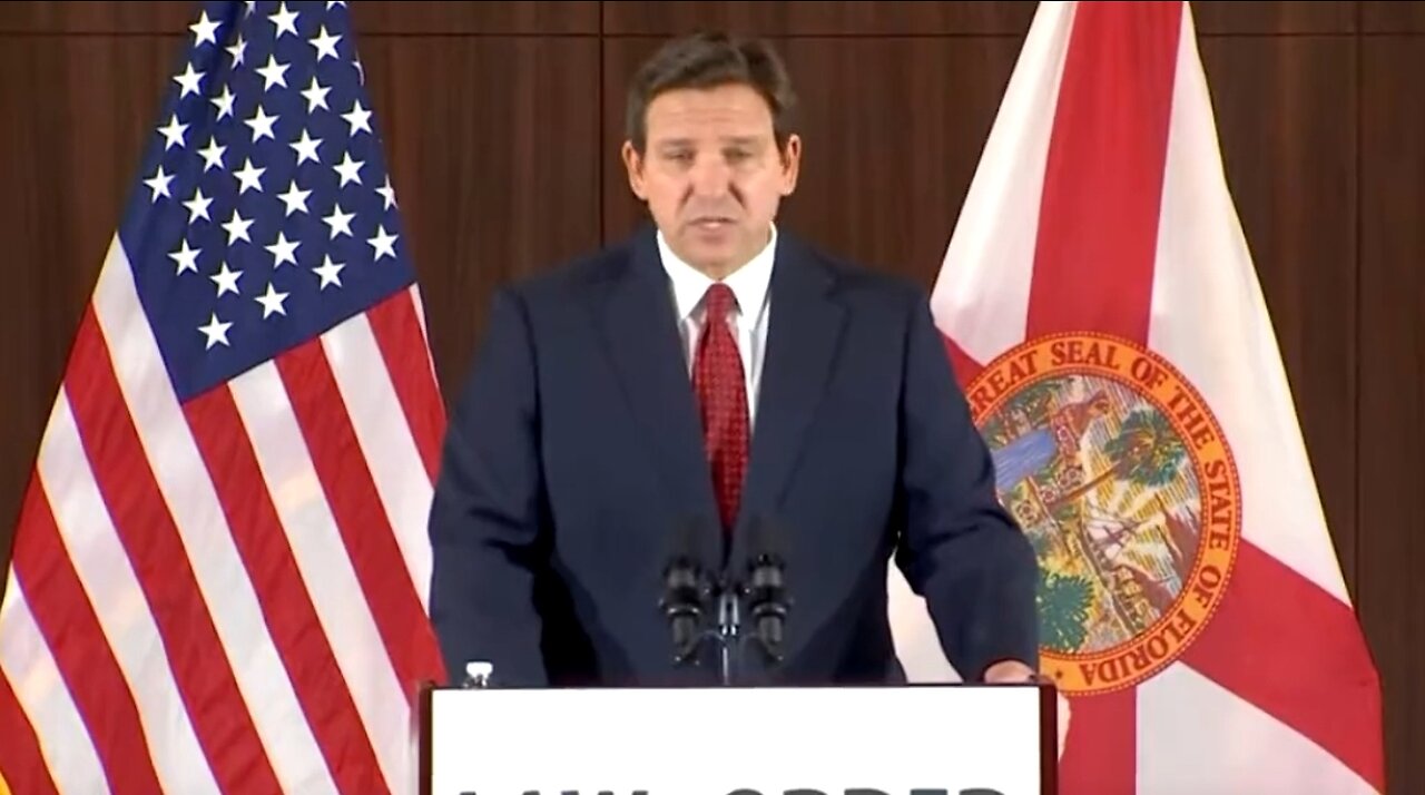 Gov DeSantis Announces Criminal Penalties For Fentanyl Dealers, Manufacturers