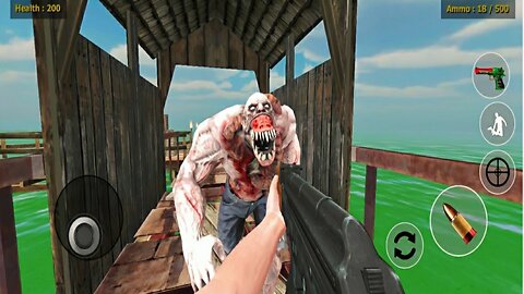 Zombie Evil Horror 5 - Shadow Target - Zombie FPS Shooting Game _ Android Gameplay