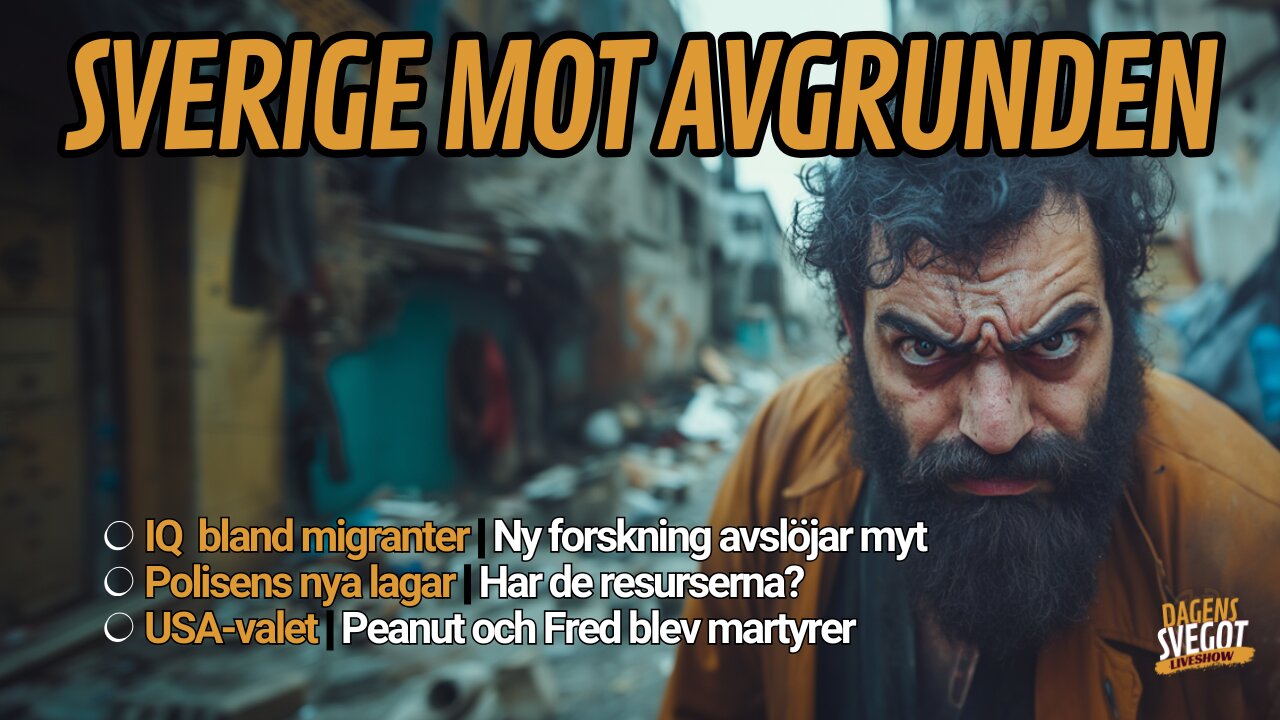 Massinvandringen är ett sprintlopp mot avgrunden