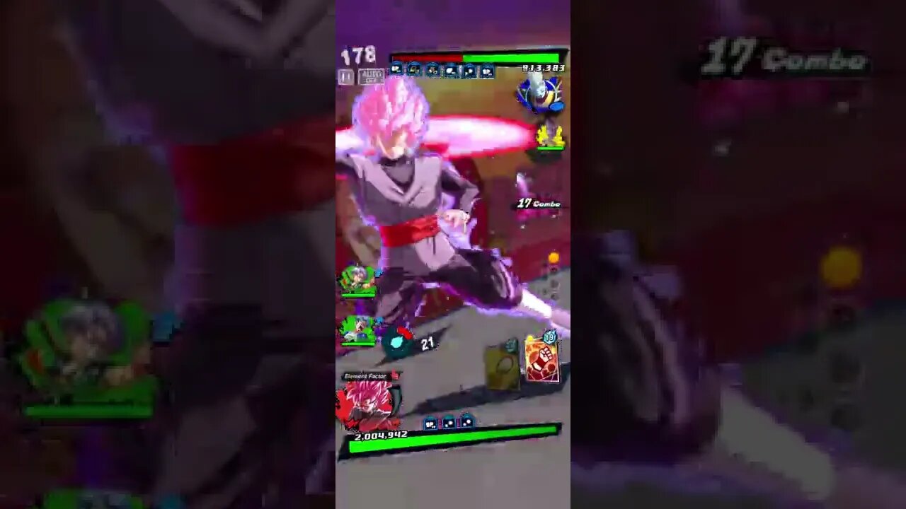 Dragon Ball Legends - Violent Fierce God Slicer (Super Saiyan Rose Goku Black DBL18-06S)