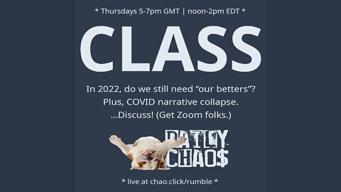 CLASS ~ Daily Chaos