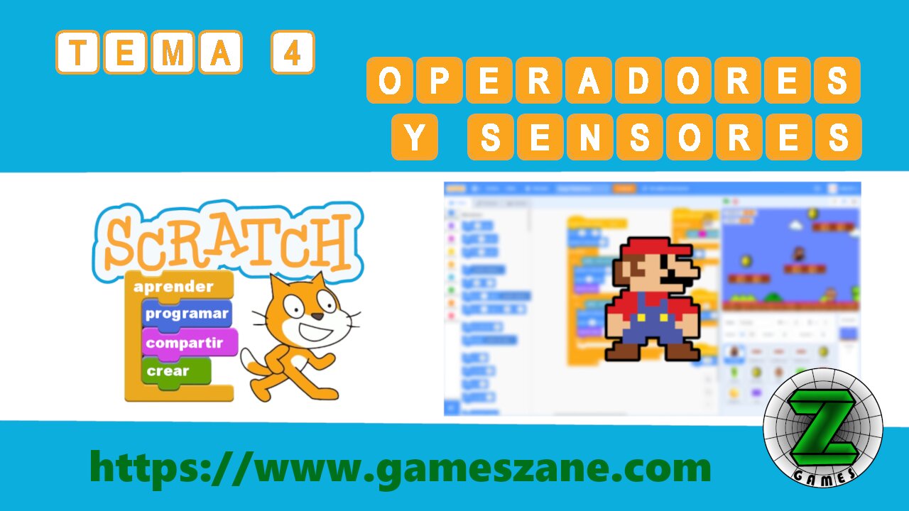 Operadores y Sensores - Scratch para Principiantes - Capítulo 4