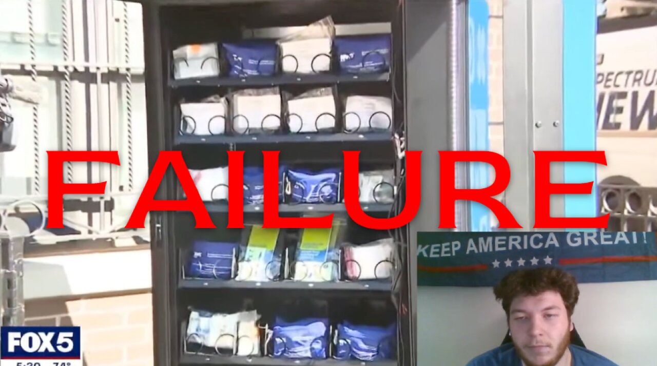 FREE Crack Pipes in NYC Vending Machines