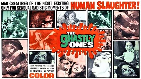 Andy Milligan THE GHASTLY ONES 1968 Grisly Grindhouse Film - Wealthy Heirs are being Murdered FULL MOVIE