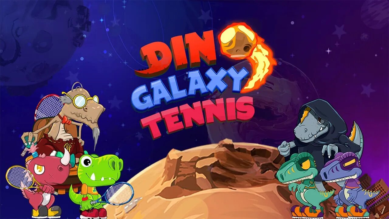 Dino Galaxy Tennis | Conhecendo o Game #34