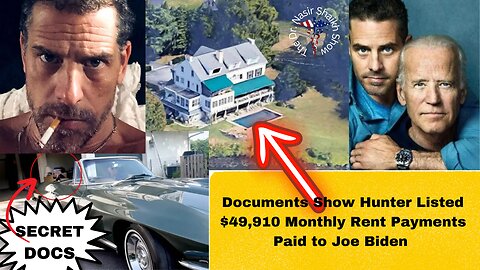 Hunter Biden Paid $49,910 Monthly Rent Payments While Living at Joe Biden’s Residence