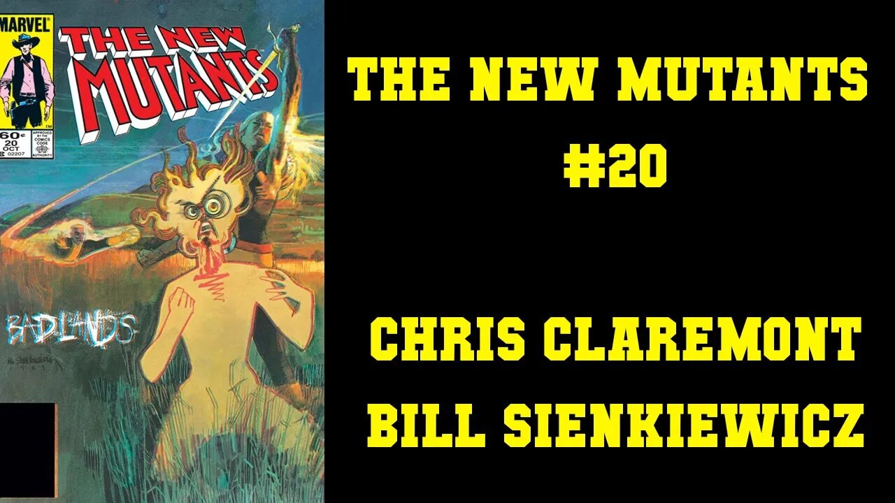 The New Mutants #20 - Chris Claremont Bill Sienkiewicz