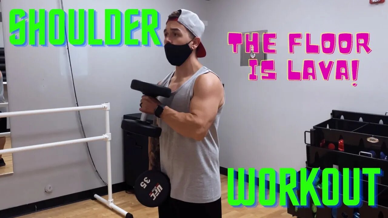 Shoulder workout video | The floor is lava