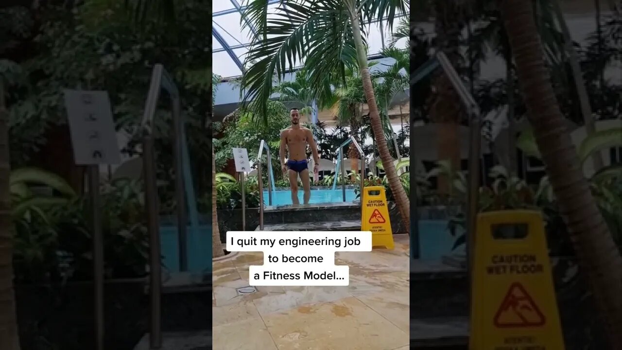 From Engineer to MUSCLE MODEL #shorts