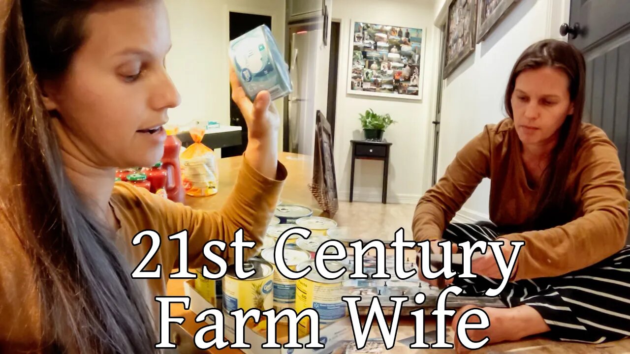 21st Century Farm Wife ~ Grcoery Haul ~ Home Decore ~ BACK TO BASICS LIFESTYLE