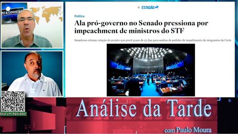Senadores pro governo avaliam ação contra STF. MDB pode apoiar Bolsonaro