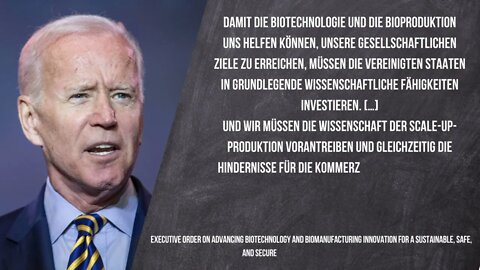 Joe Biden will unsere Gene programmieren