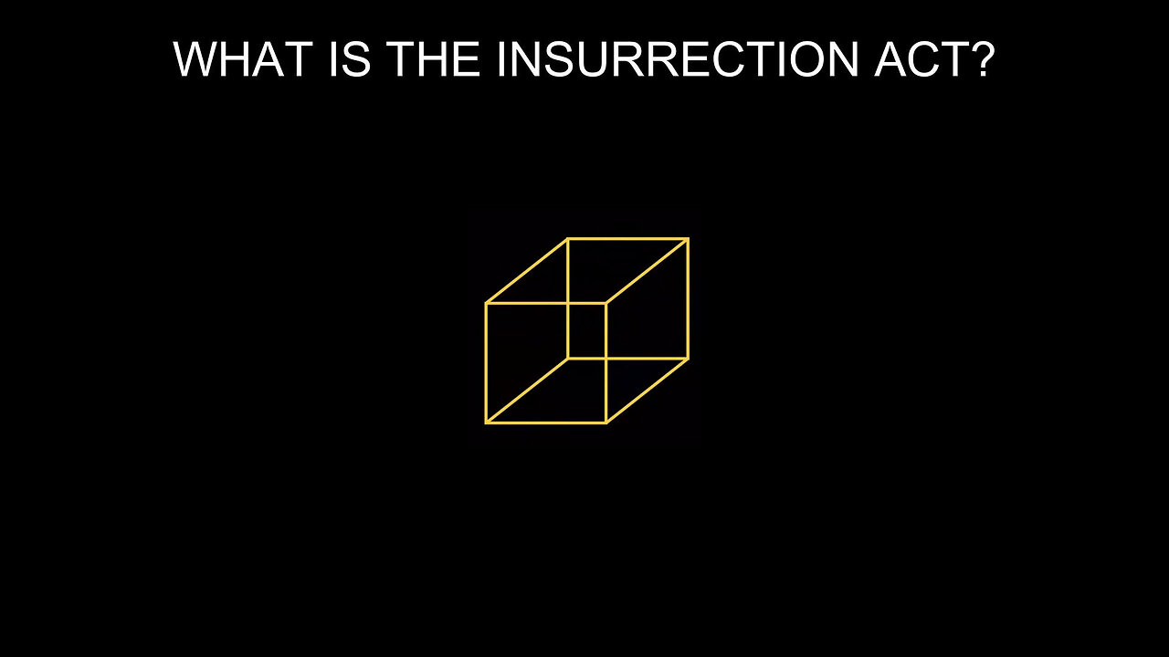 WHAT IS THE INSURRECTION ACT?