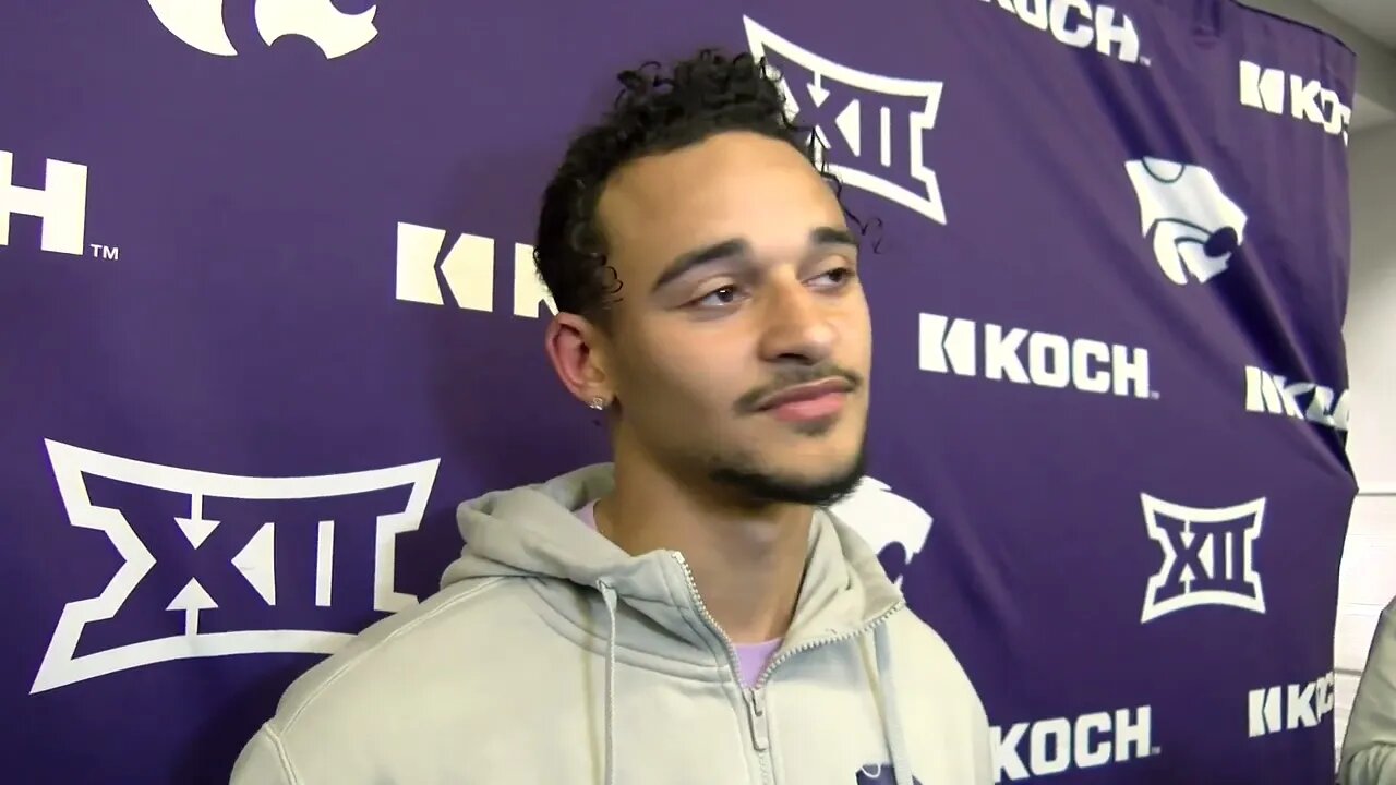 Kansas State Football | Keenan Garber Postgame Interview | K-State 59, Baylor 25