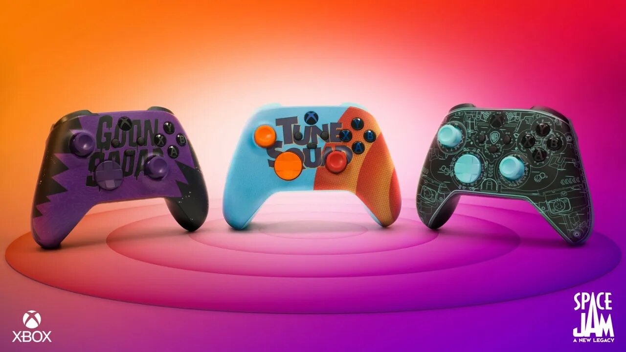 Space Jam: A New Legacy Xbox Controllers - Official Reveal