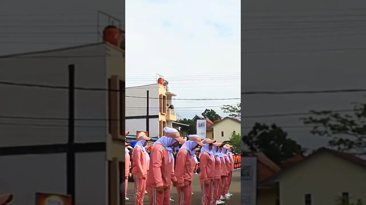 Gerak Jalan Antar Instansi Pemerintah Kota Pagar Alam.